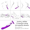 3-in-1 Clitoris Licker Pussy Pump Sucker G-spot Vibrator